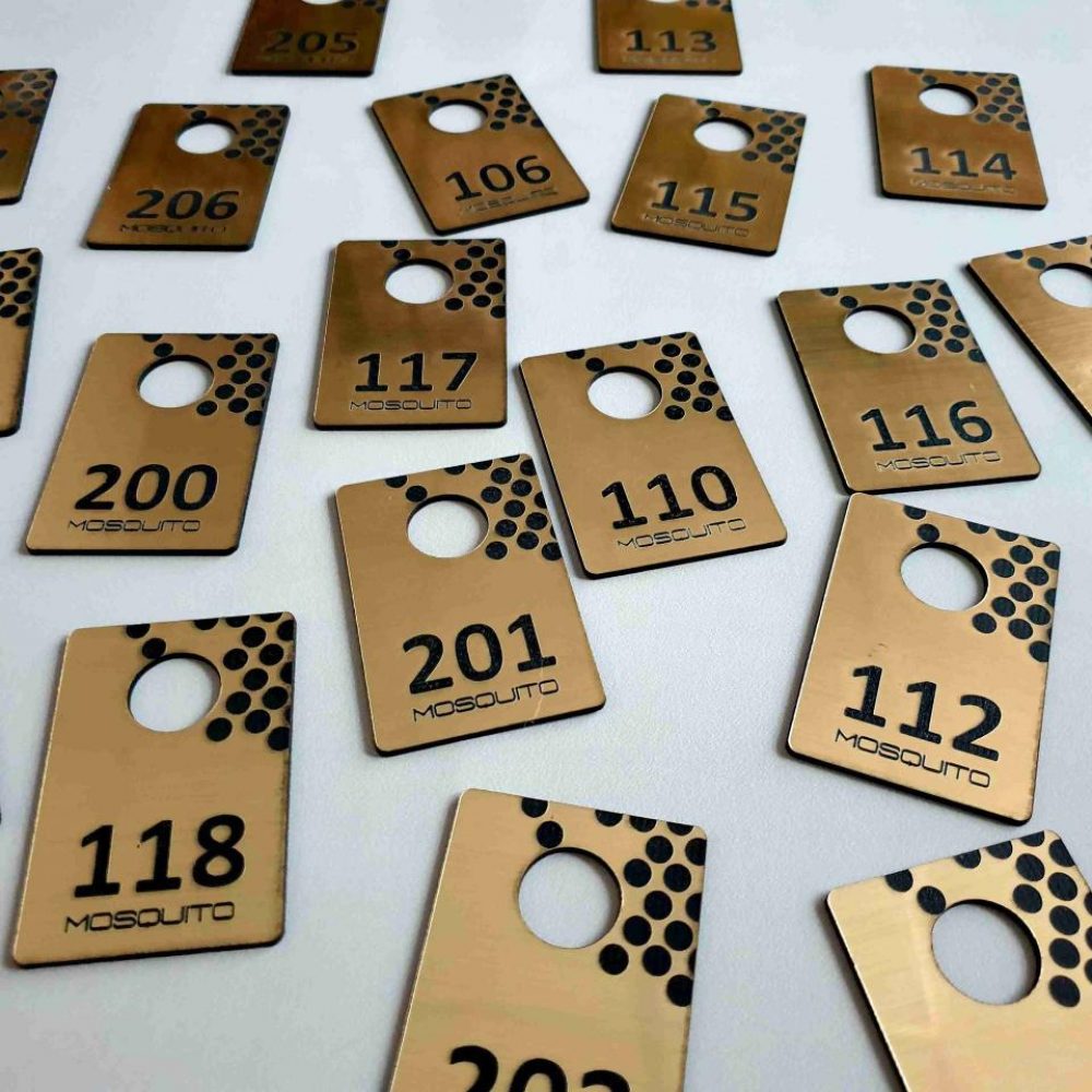 Rūbinės numeriukai